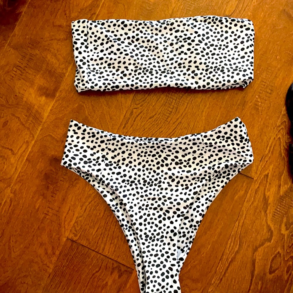 Polka dot bikini